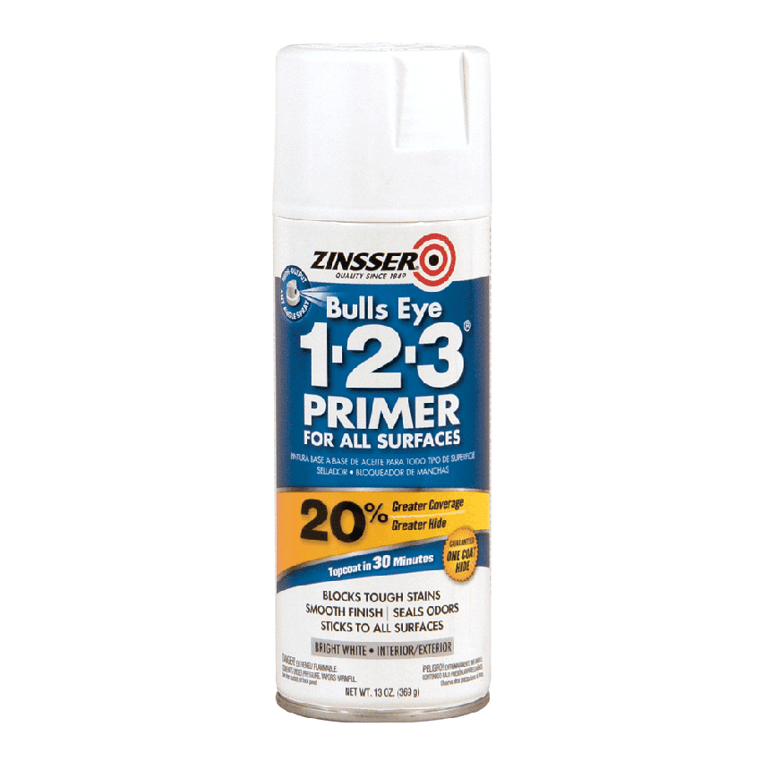 ZINSSER PRIMER BULLS EYE 123 SPRAY - 384ML