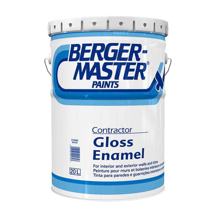 Bergermaster Contractors Gloss - 20L - White