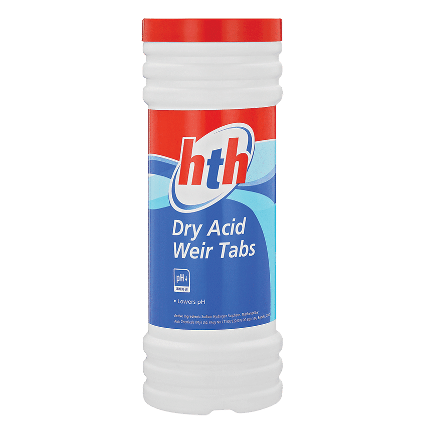 HTH Dry Acid Weir Tabs 2kg