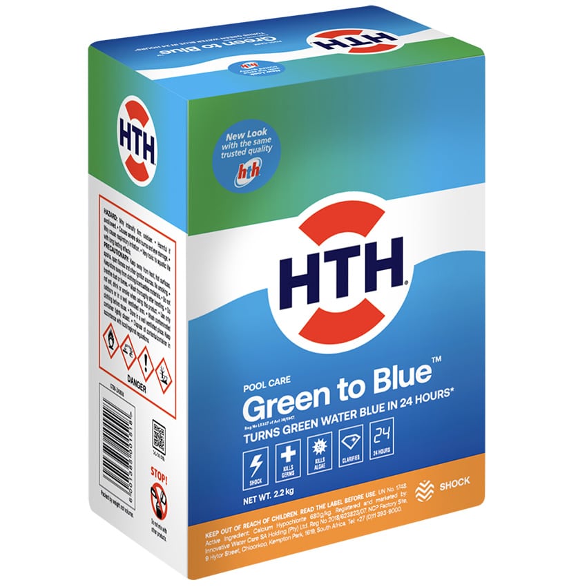 HTH Green to Blue Multifunctional Pool Care Solution 2.25kg