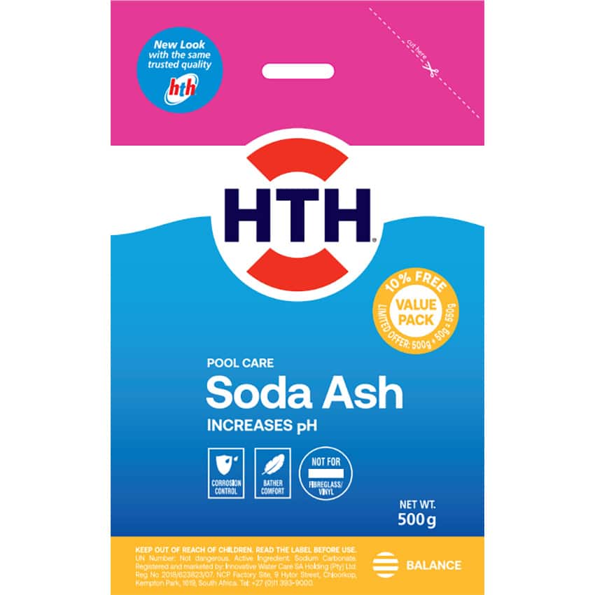 HTH Soda Ash pH Increaser 500g