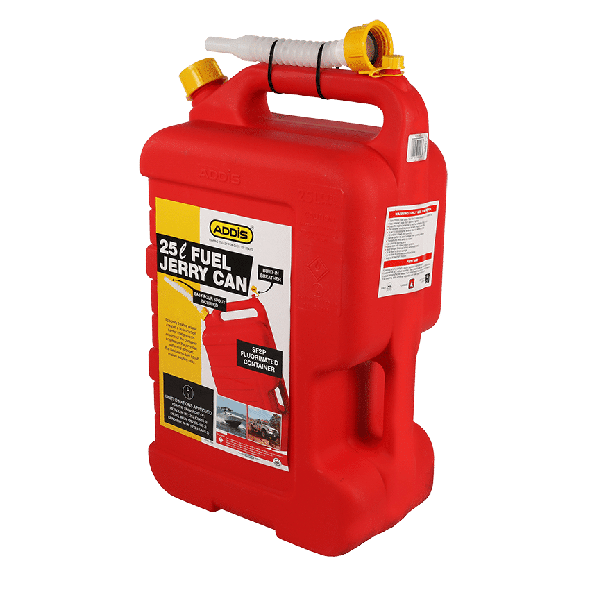 ADDIS RED 25L FUEL JERRY CAN