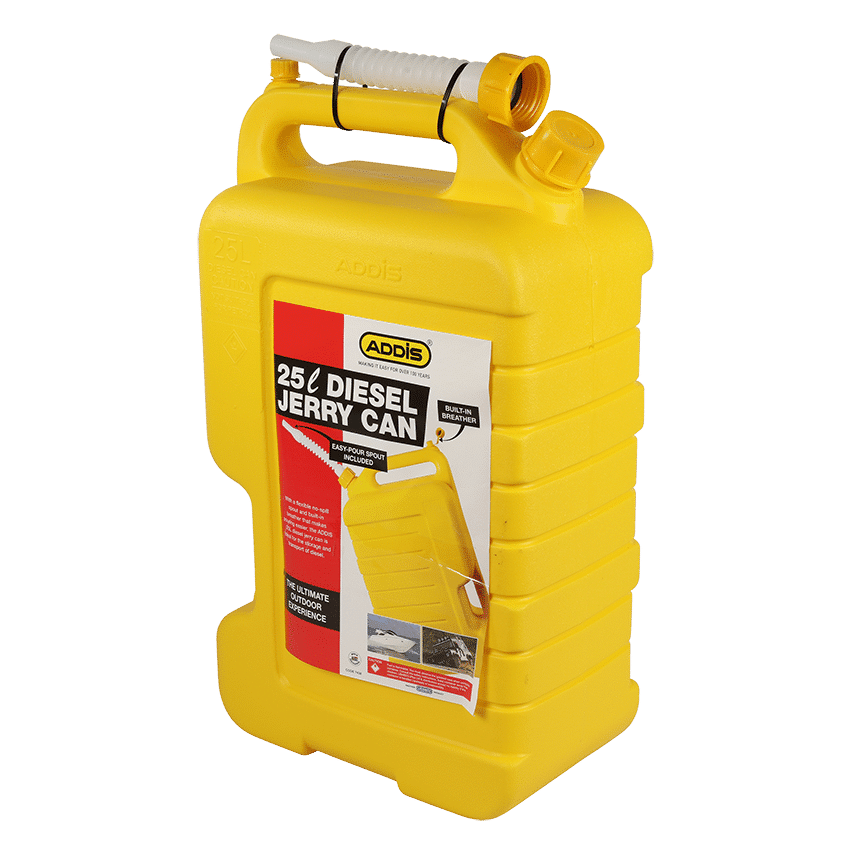 ADDIS YELLOW 25L DIESEL JERRY CAN