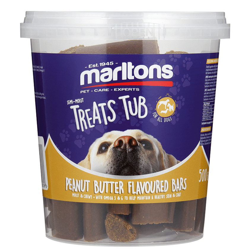 Marltons Peanut Butter Bar Tub 4 X 500G