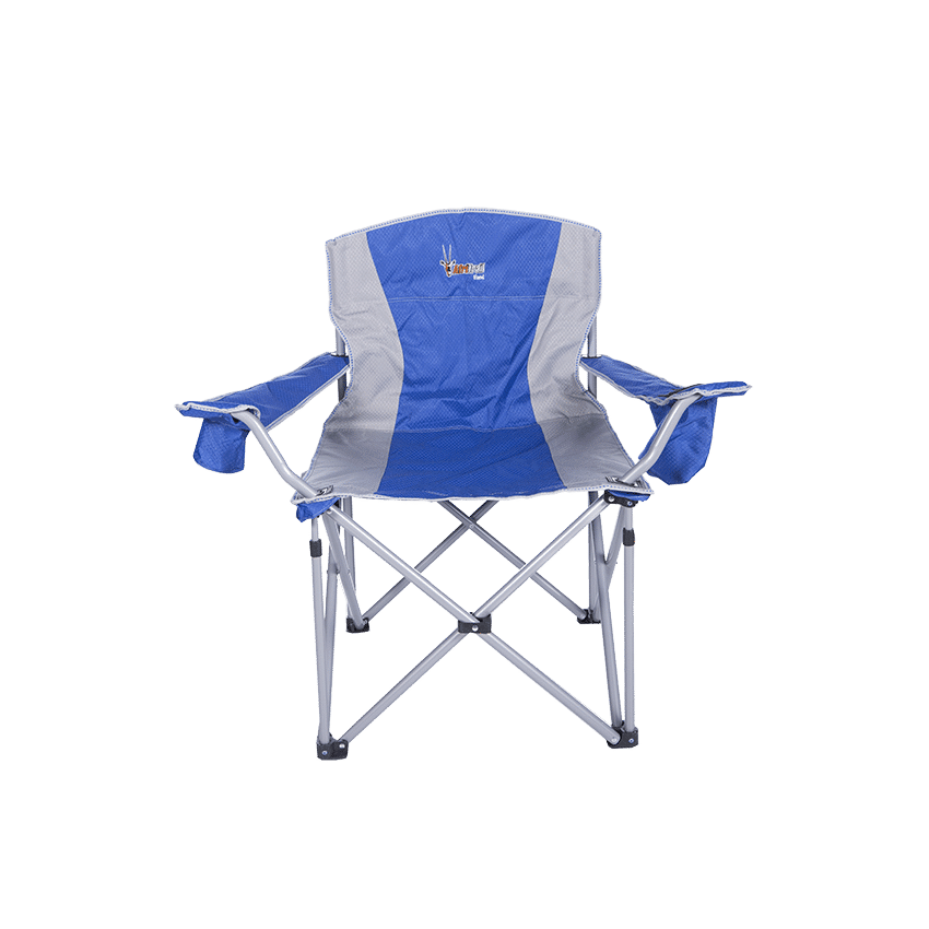 AFRITRAIL MEGA ELAND FOLDING CHAIR - 180KG - BLUE