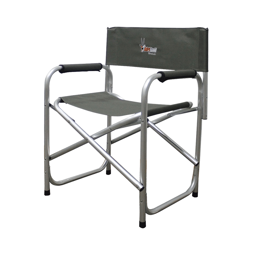 AFRITRAIL RHEBOK ALUMINIUM DIRECTORS CHAIR - 130KG - AMISH GREEN