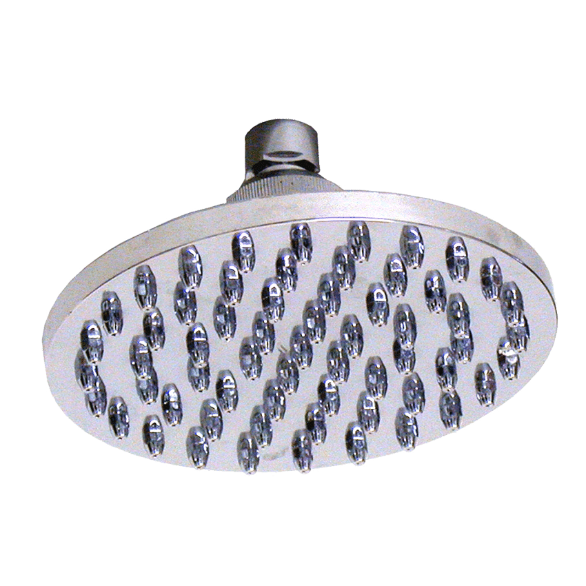 Shower Rose Large Sunflower with Ball Joint CP Plastic