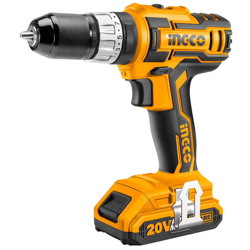 INGCO 20V IMPACT DRILL KIT (CIDLI2002)