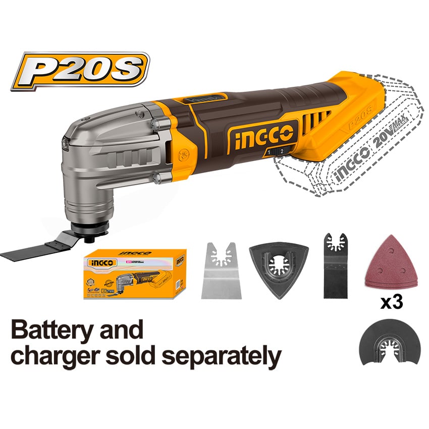 INGCO MULTI TOOL LITHIUM-ION 20V