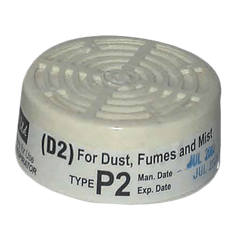 RESPIRATOR DUST FILTER D2/P2