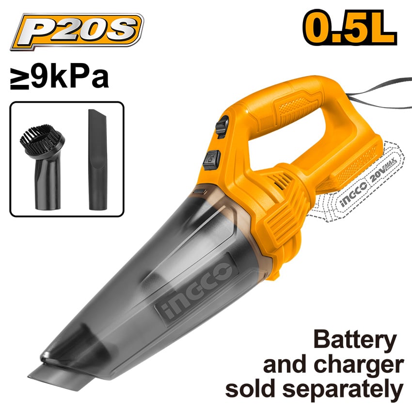 INGCO VACUUM CLEANER LITHIUM-ION 20V