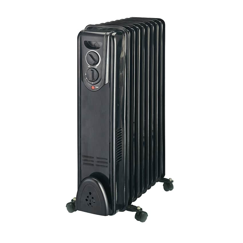 Elements Heater Oil 9 Fin 2000W Black