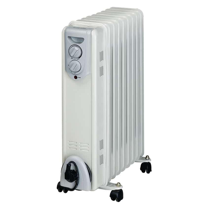 Elements Heater Oil 9 Fin 2000W White