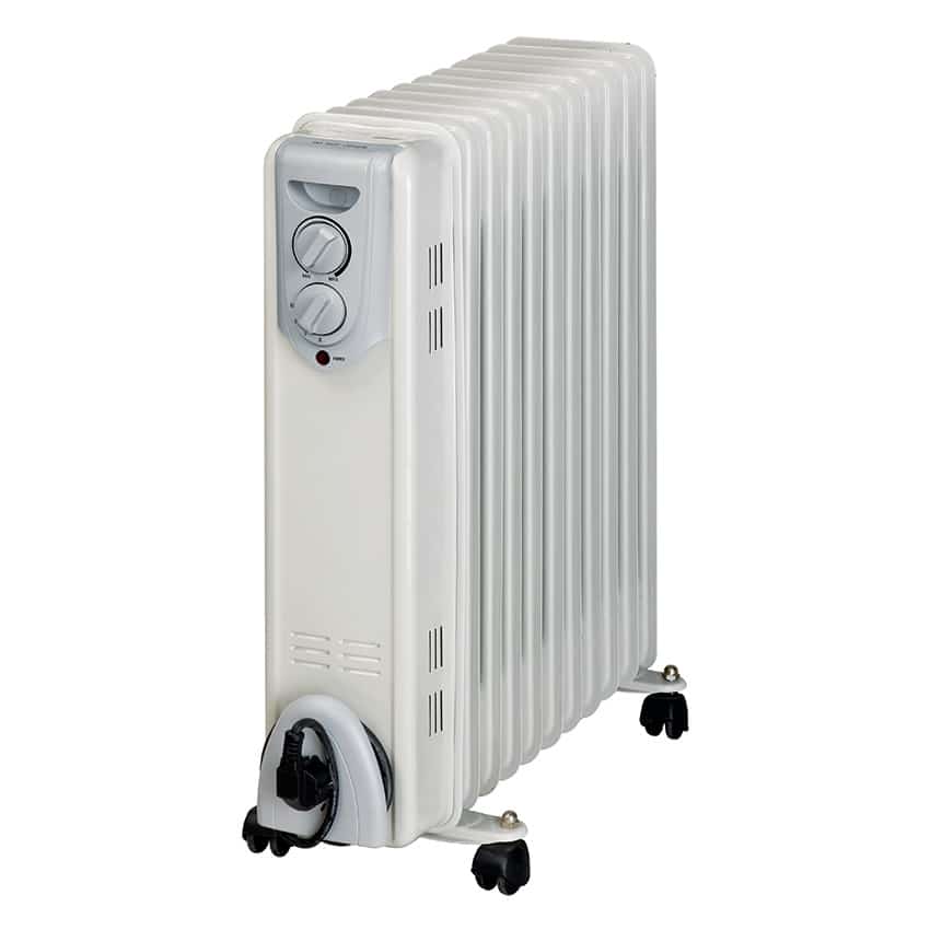 Elements Heater Oil 11 Fin 2500W White