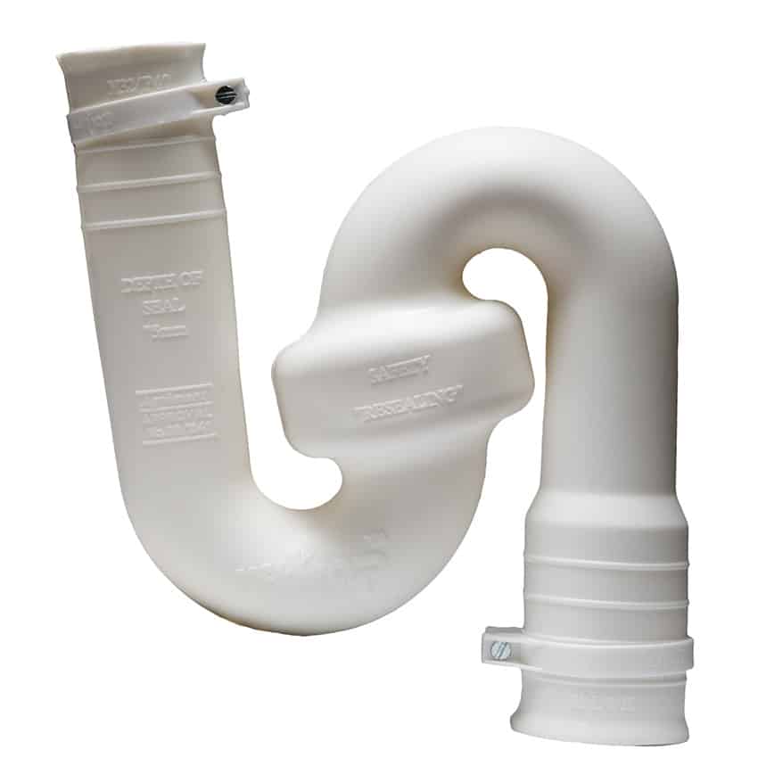 MARLEY PIPE SYSTEMS TRAP S 32X50MM WHITE