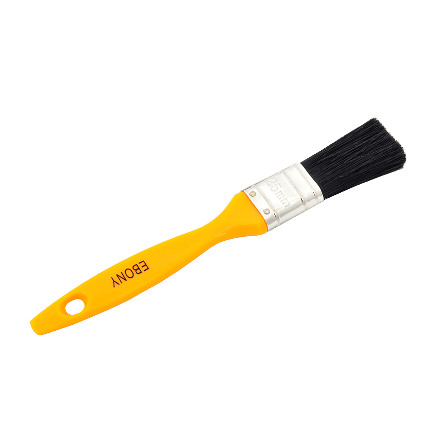 ACADEMY EBONY SYNTHETIC PAINT BRUSH - 25MM
