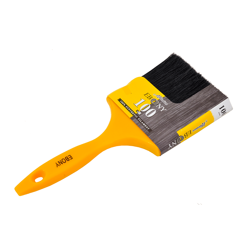 ACADEMY EBONY SYNTHETIC PAINT BRUSH - 100MM