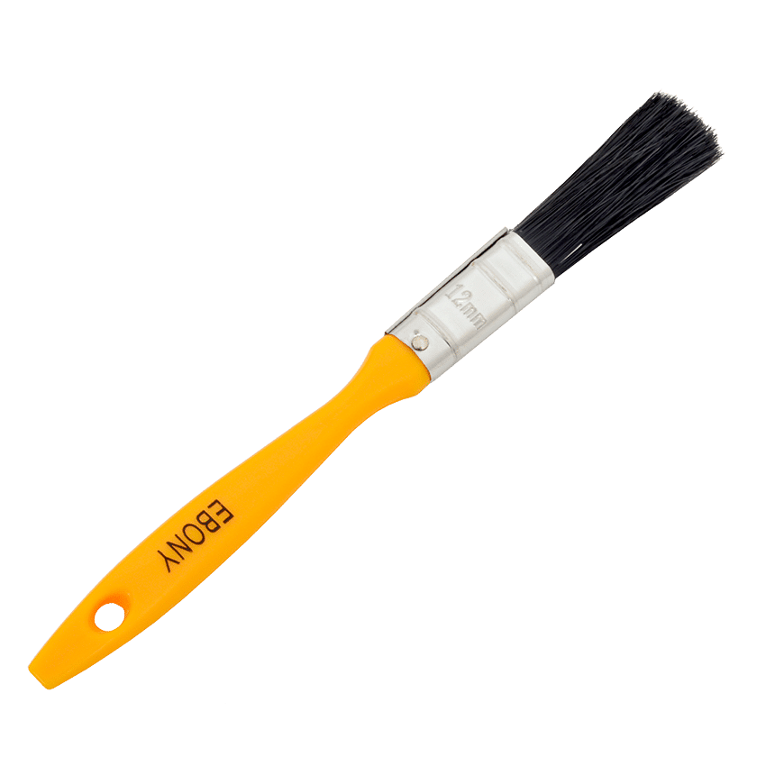 ACADEMY EBONY SYNTHETIC PAINT BRUSH - 12MM