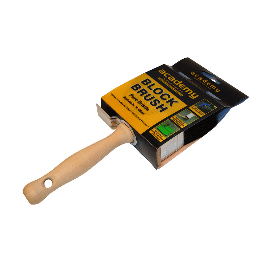ACADEMY PURE BRISTLE BLOCK BRUSH MINI - 100MM