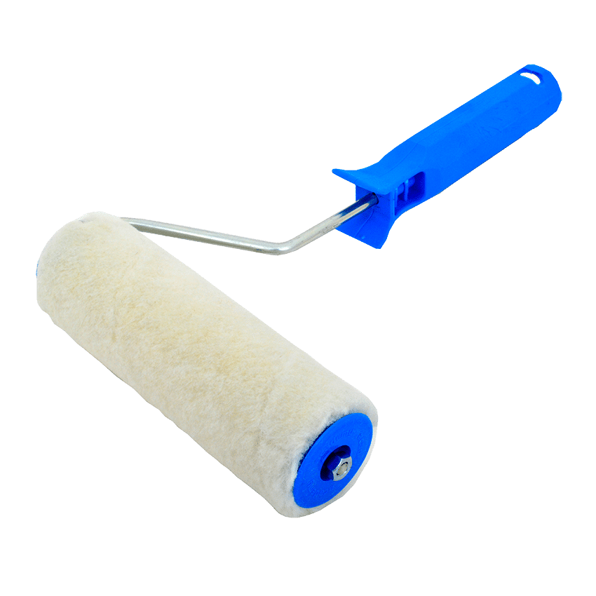 ACADEMY WHITE MOHAIR ROLLERS - 160MM