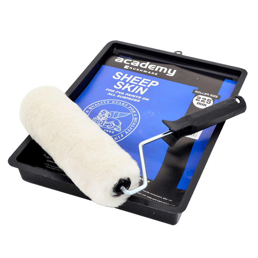ACADEMY SHEEPSKIN ROLLER SET