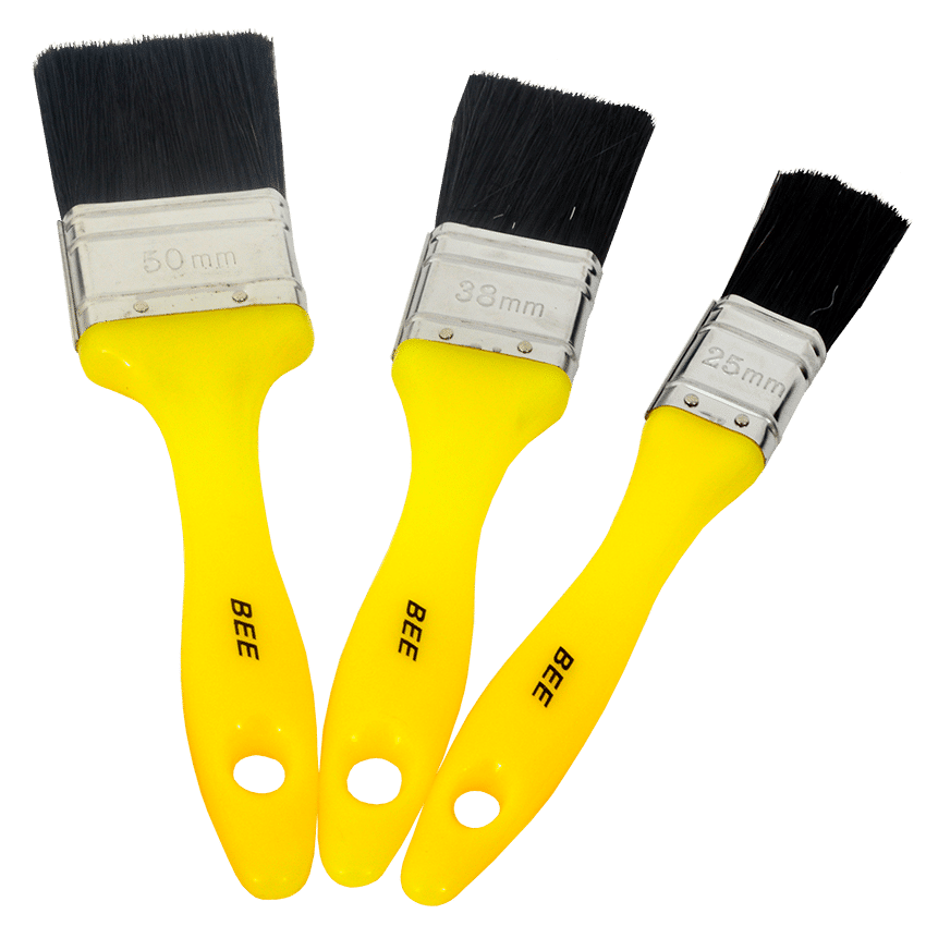 ACADEMY BEE PAINT BRUSH SET 3 PIECE
