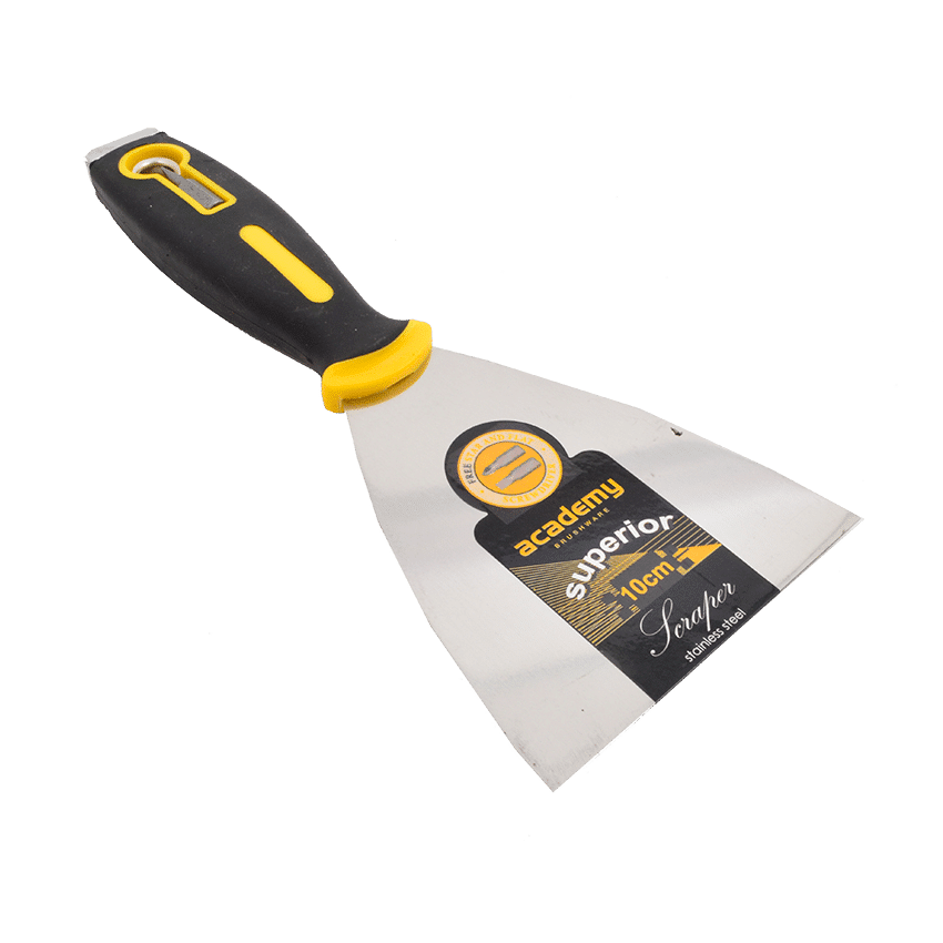 ACADEMY STAINLESS STEEL SCRAPER - 100MM