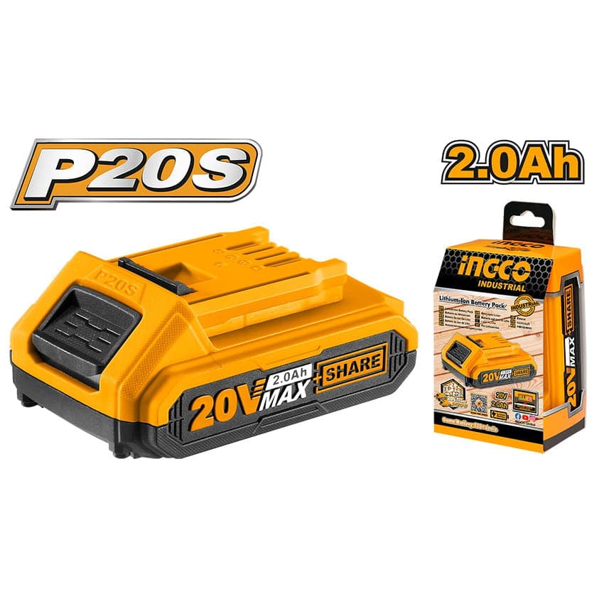INGCO BATTERY C/L 20V PS+ 2.0AH