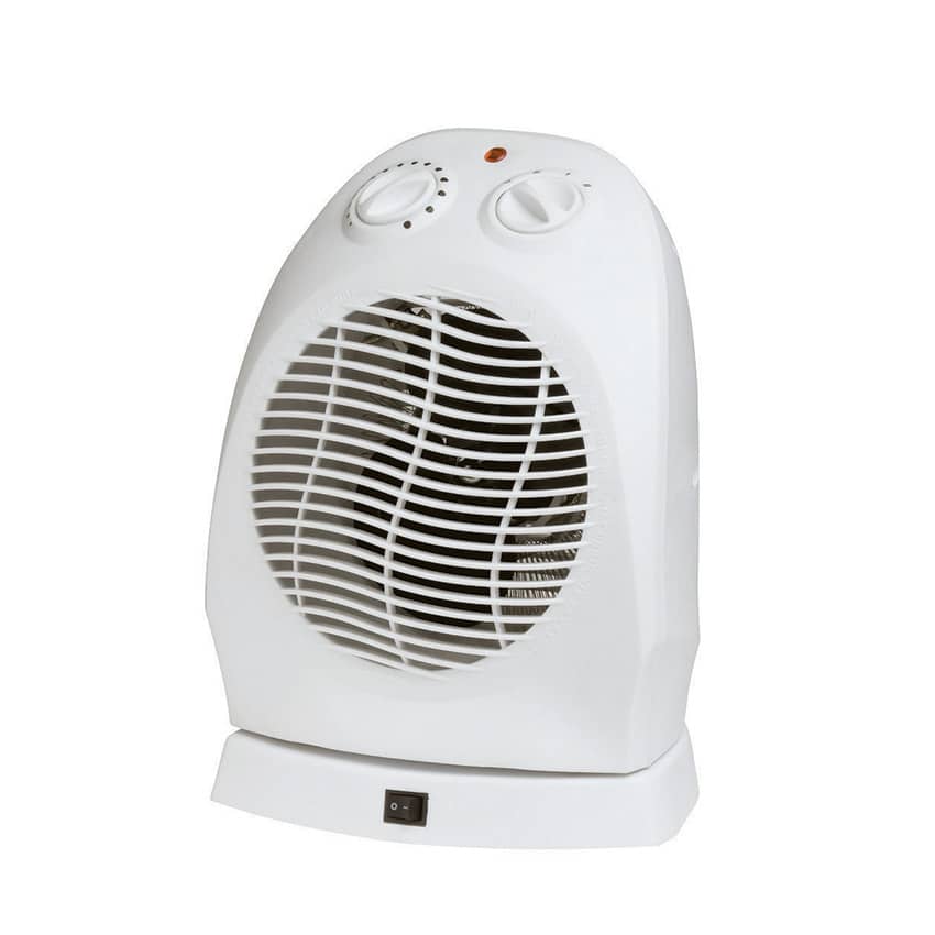 Elements Heater Fan Oscillating 2000W