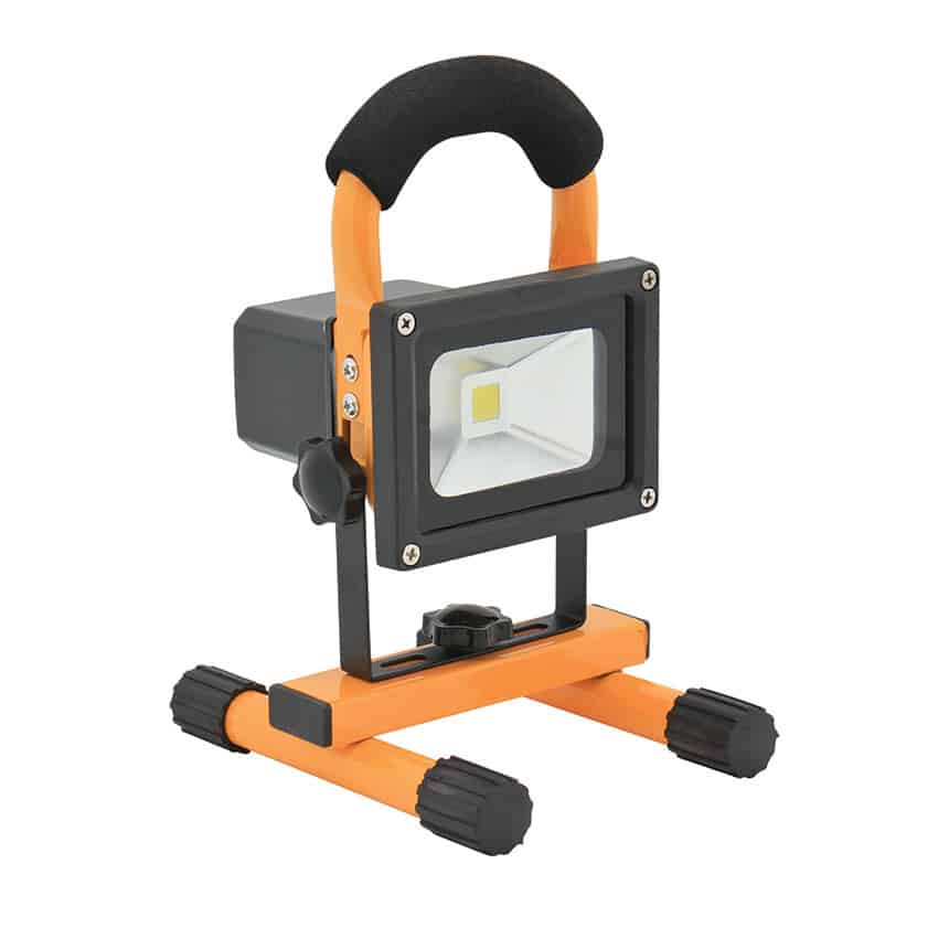 Eurolux Rechargeable 10W Portable Workight - Black and Yellow