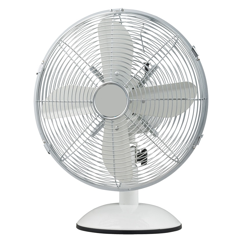 Elements Fan Desk Classic 30cm White