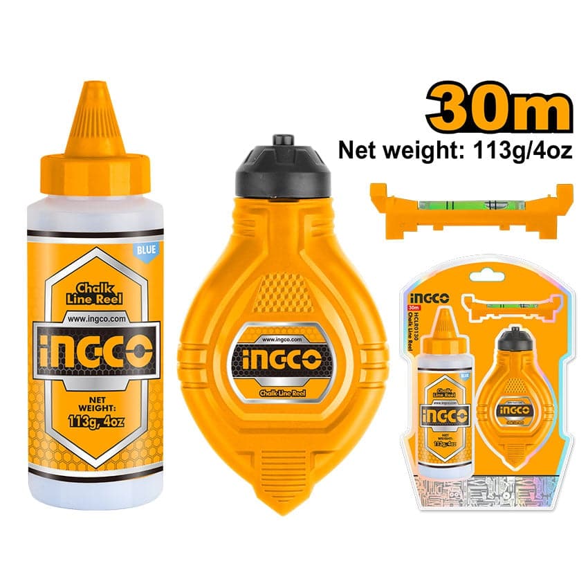 INGCO CHALK LINE REEL 30M