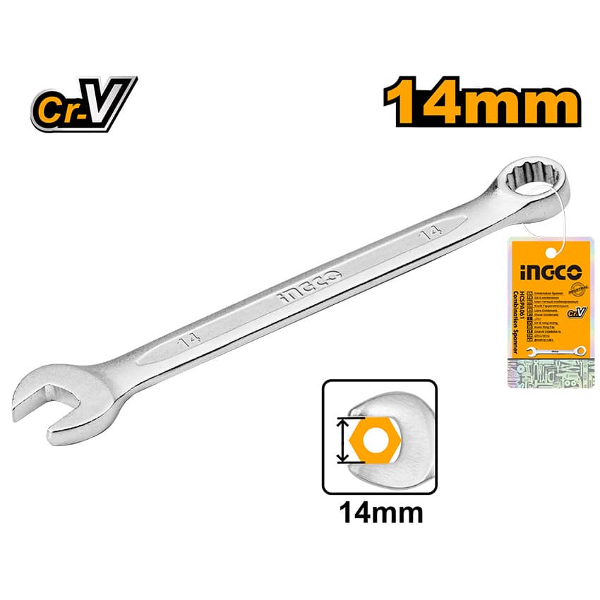 INGCO SPANNER COMBINATION 14.0MM
