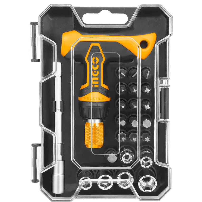 INGCO 24 PIECE T-HANDLE SCREWDRIVER WRENCH (HKSDB0188)