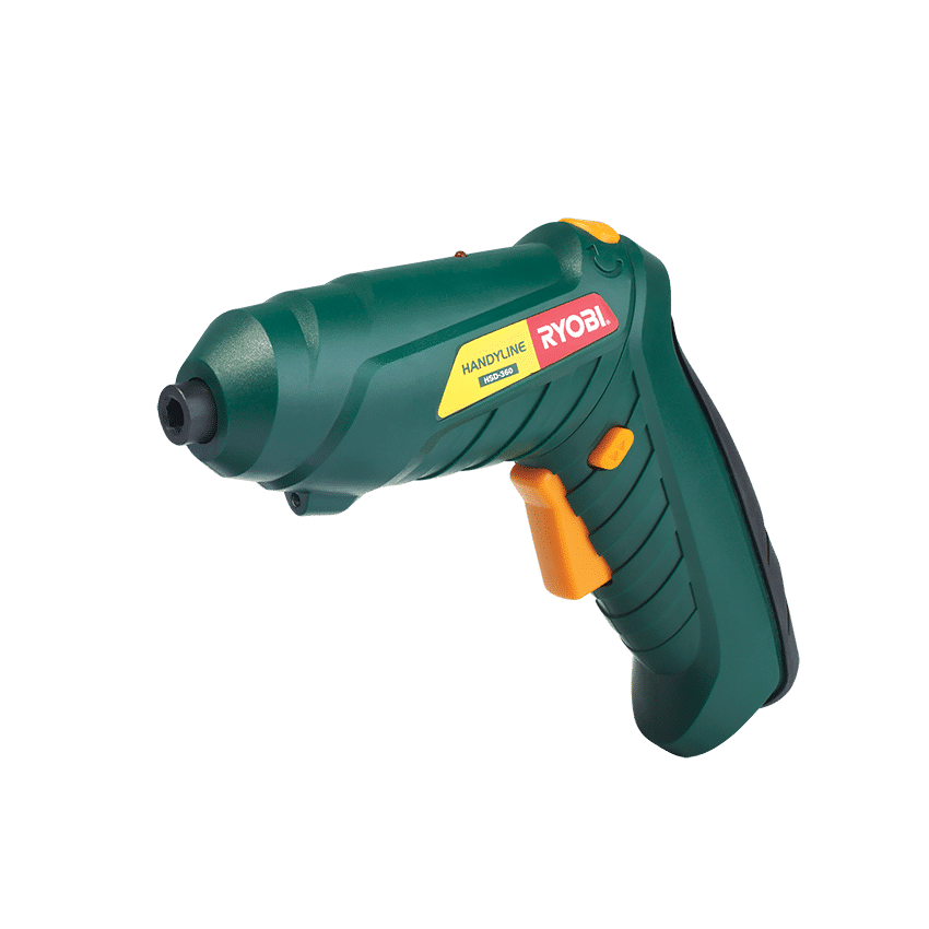 RYOBI HANDYLINE SCREWDRIVER CORDLESS 3.6V WITH 4 BITS (HSD-360)