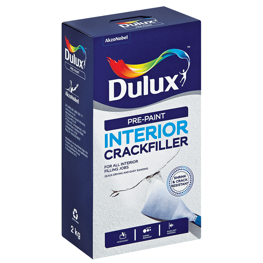Dulux Prepaint Crackfiller Interior- 2KG - White