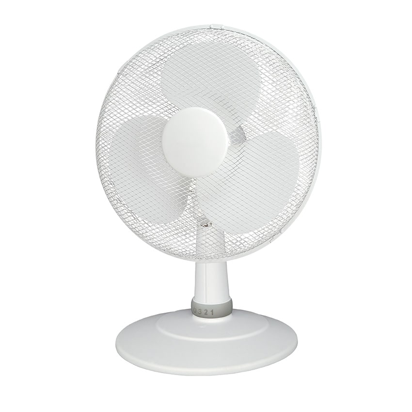 Elements Fan Desk 30cm White