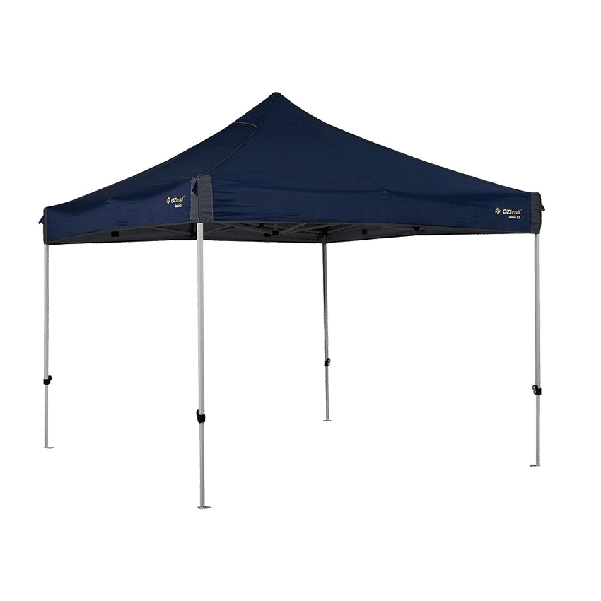 OZTRAIL DELUXE GAZEBO - 3X3M - BLUE