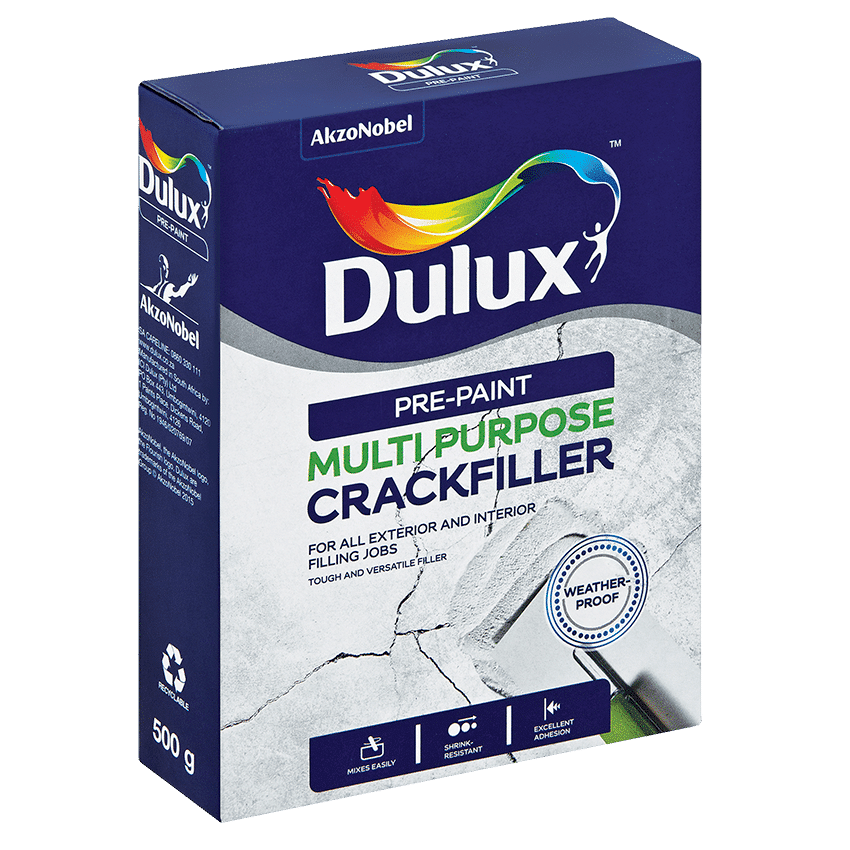 Dulux Prepaint Crackfiller Multi-Purpose - 500G - White