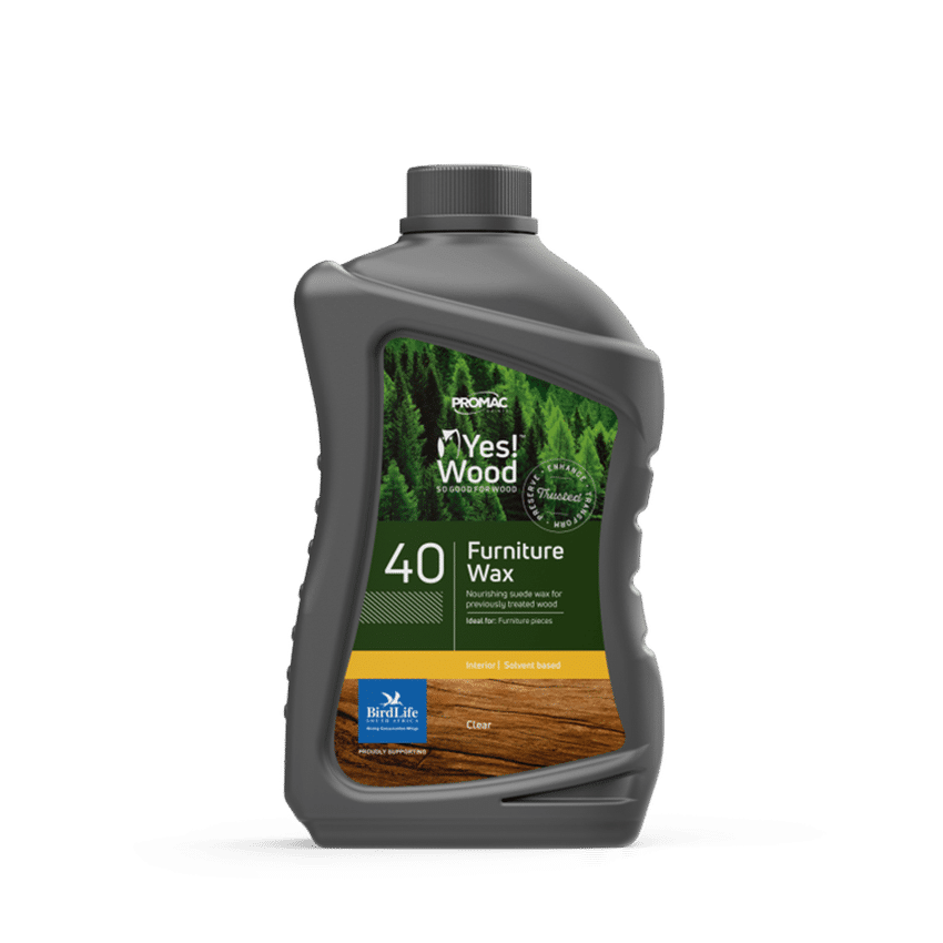 YES WOOD 40 FURNITURE WAX CLEAR 1L