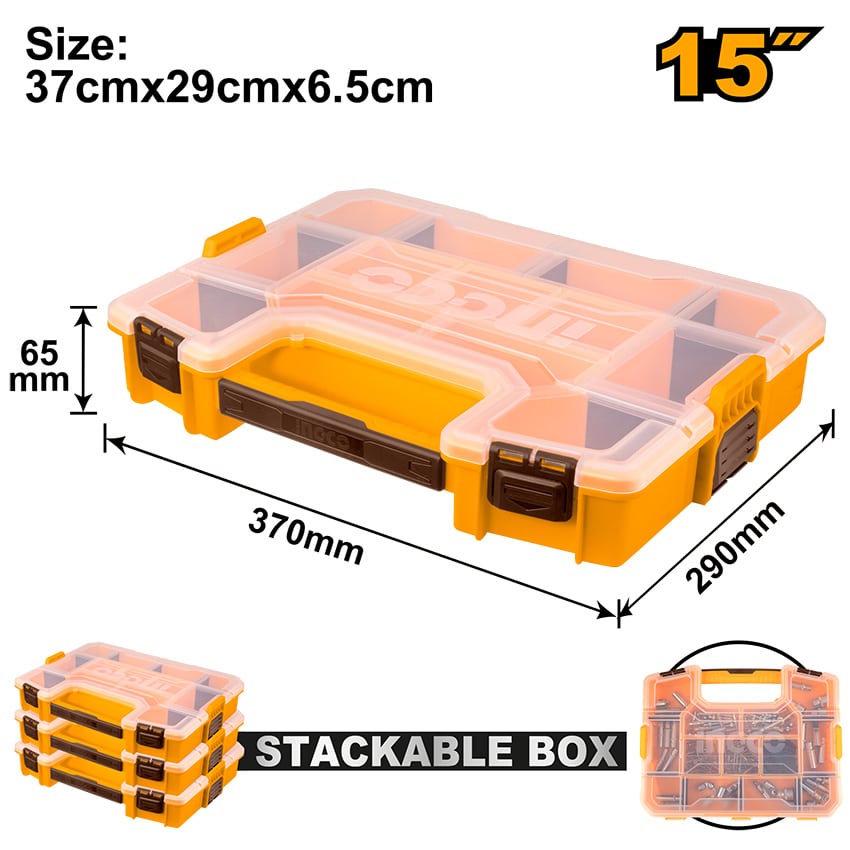 INGCO PLASTIC ORGANIZER 37X29X6.5CM