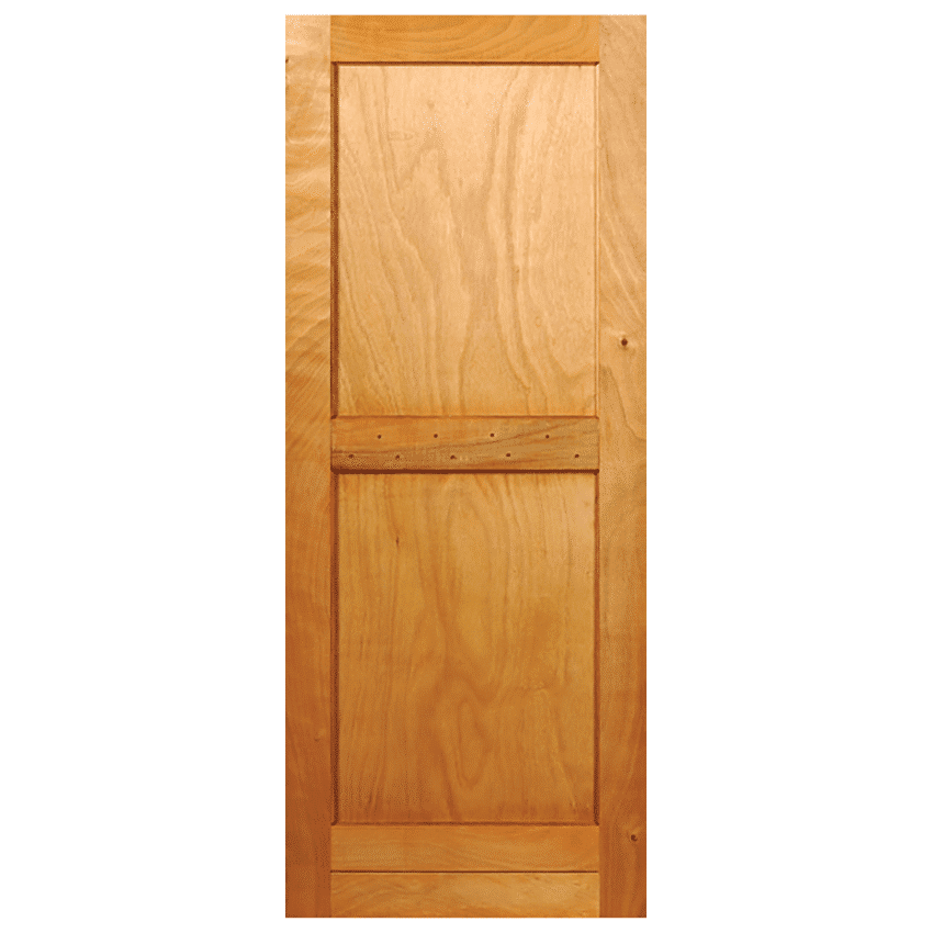 Swartland Door-Framed, ledged & battened ply back