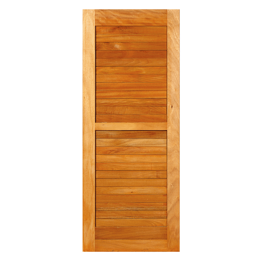 Swartland Door-Horizontal slatted ply back