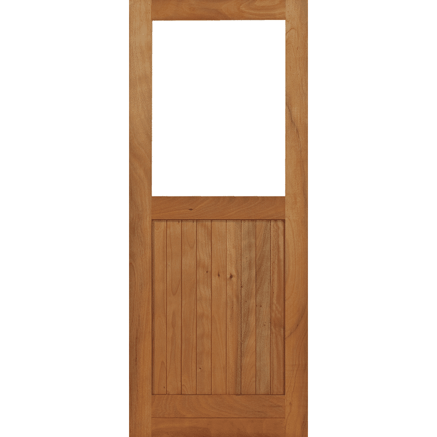 Swartland Door-Frame and battened bottom, fly screen top