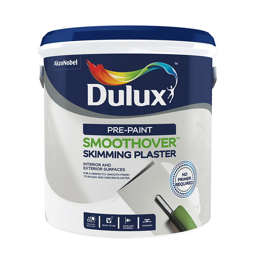 Dulux Prepaint Smoothover Interior/Exterior - 4KG - White