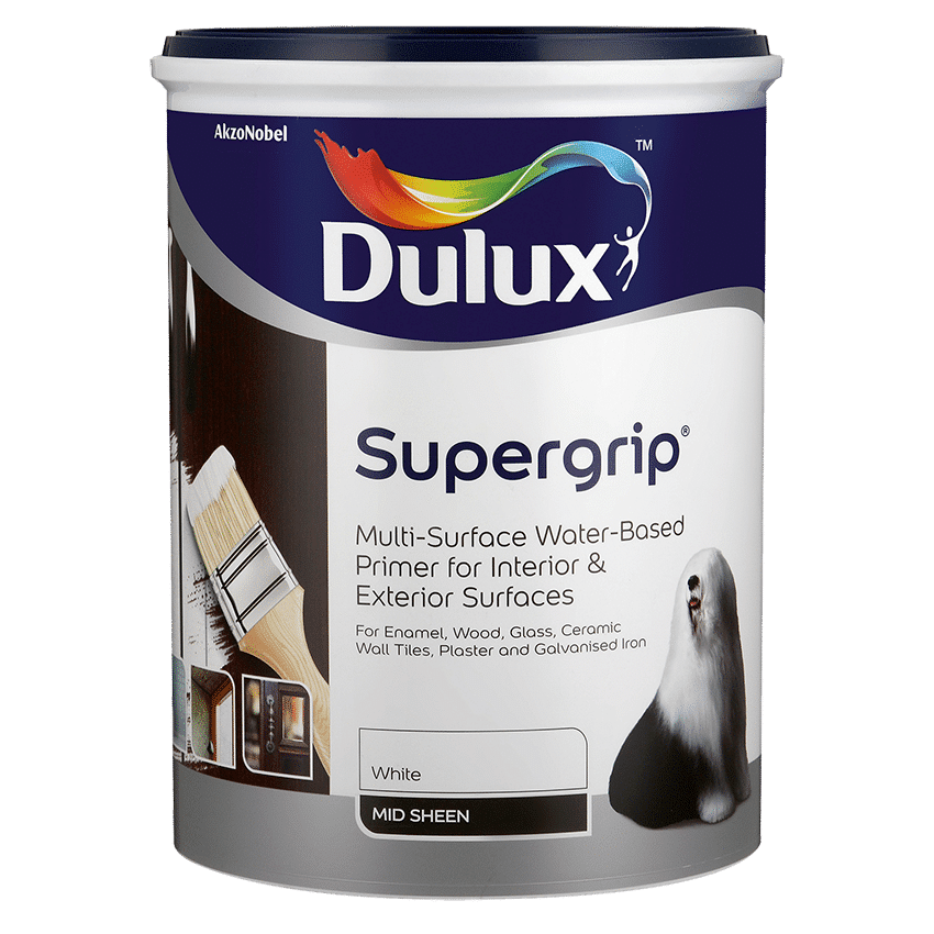 Dulux Supergrip All Purp Primer - 5L - White
