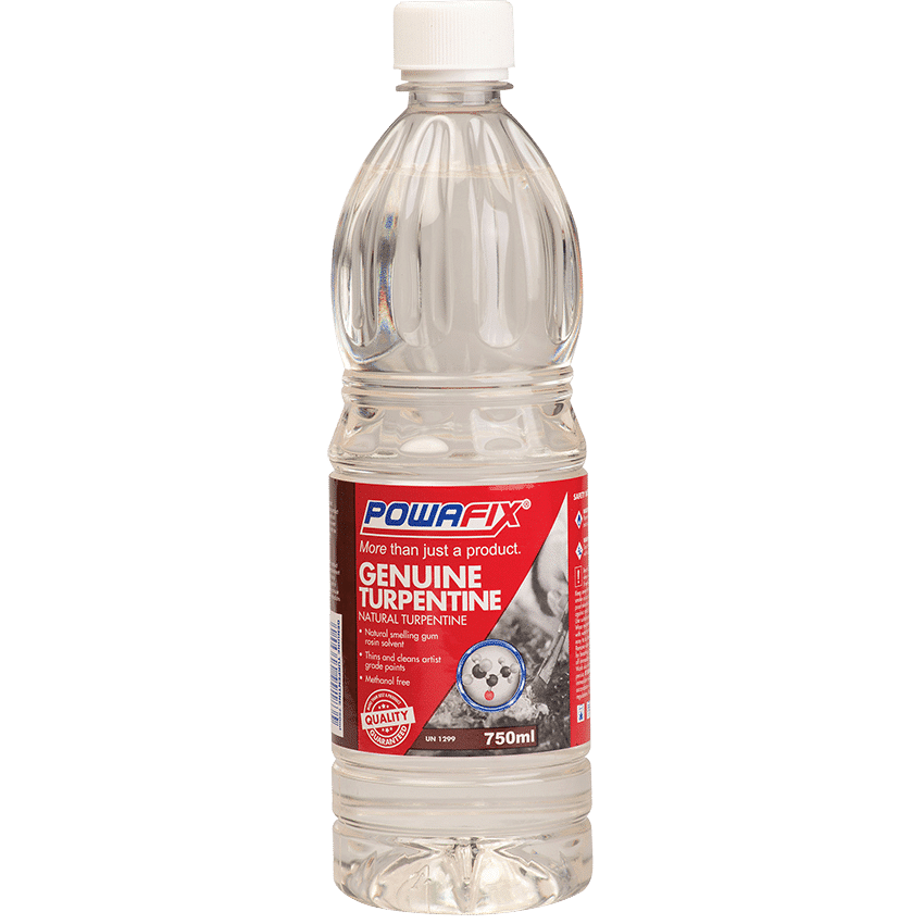 POWAFIX GENUINE TURPENTINE 750ML