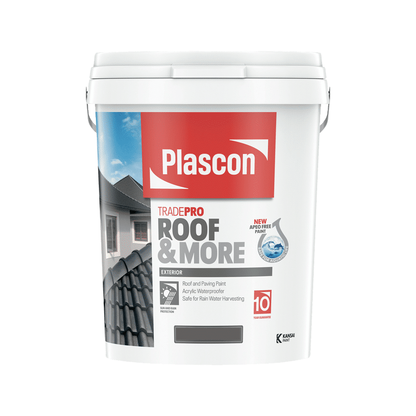 PLASCON PLASCON TRADEPRO ROOF & MORE 20L - WHITE