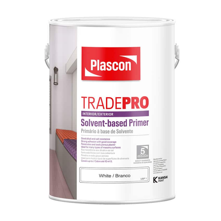 PLASCON TRADEPRO SOLVENT BASED PRIMER 5L