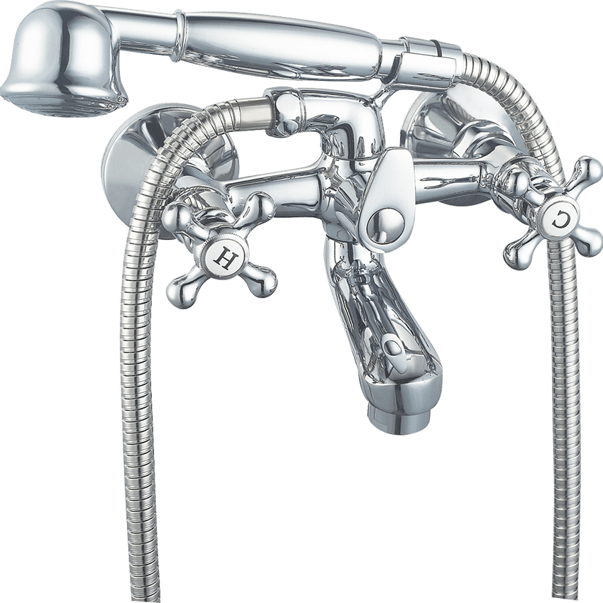 Victory Bath Mixer with Handshower and Hose